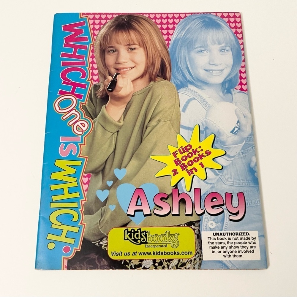 Vintage 1999 Mary Kate and Ashley Which Is Which Book